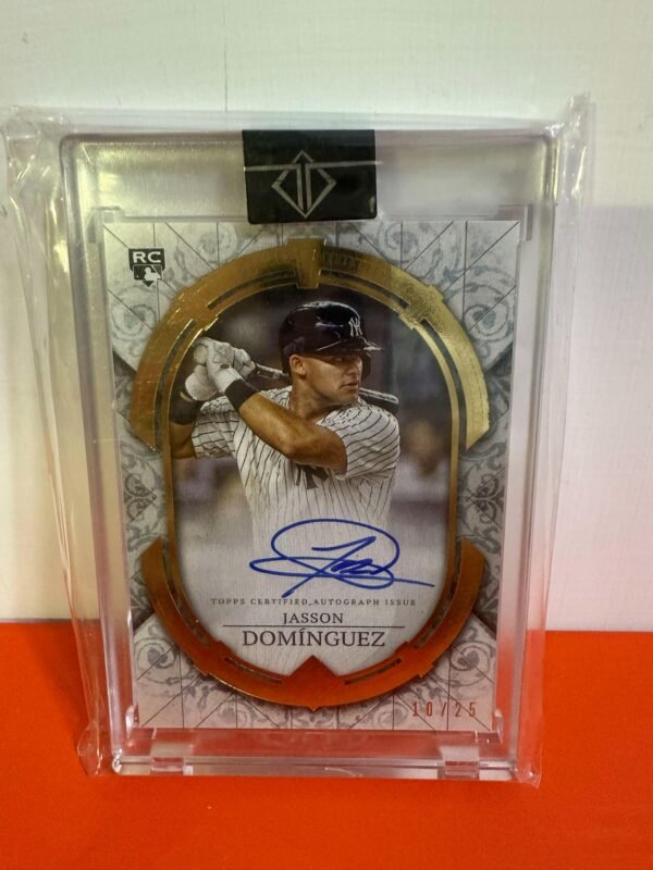 2024 Topps Transcendent Baseball Jasson Dominguez AUTO /25 Rookie RC