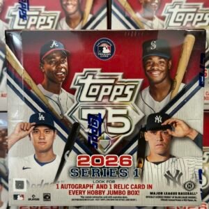【現貨】2026 Topps Baseball Series 1 Jumbo Box