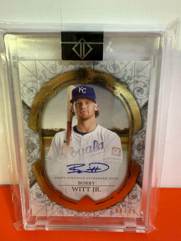 2024 Topps Transcendent Baseball Bobby Witt Jr Auto /25