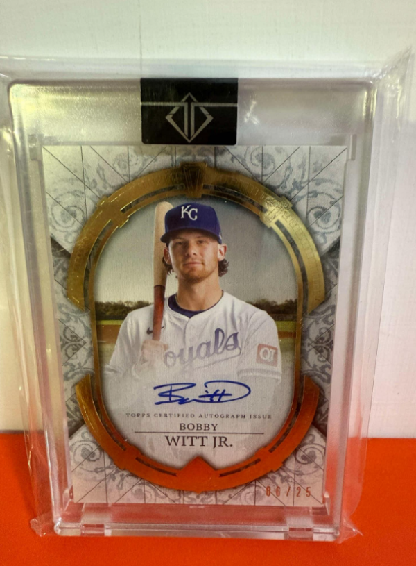 2024 Topps Transcendent Baseball Bobby Witt Jr Auto /25