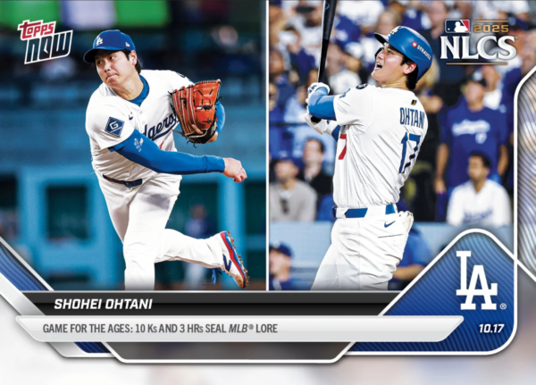 Topps Now Shohei Ohtani 球員卡 ohtani 大谷翔平