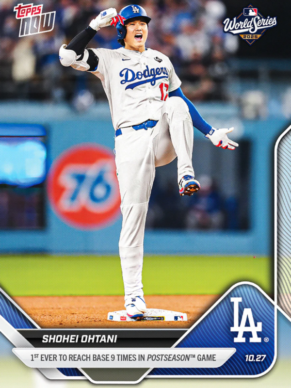Topps Now Shohei Ohtani 球員卡 ohtani 大谷翔平