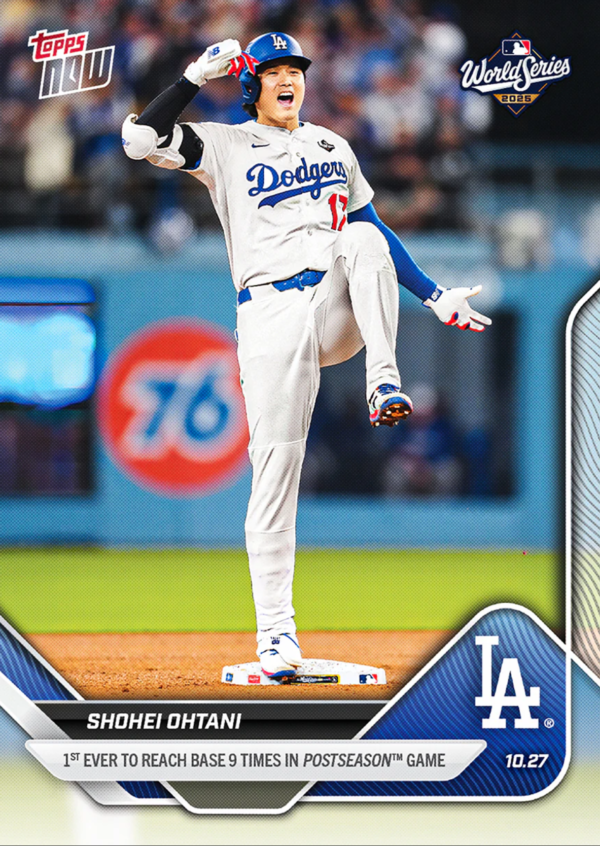 Topps Now Shohei Ohtani 球員卡 ohtani 大谷翔平