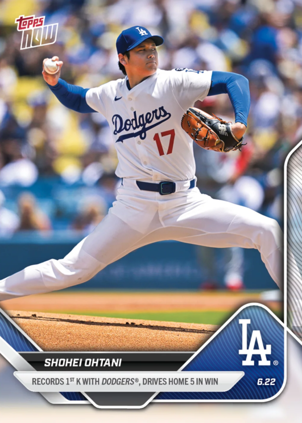 Topps Now Shohei Ohtani 球員卡 ohtani 大谷翔平