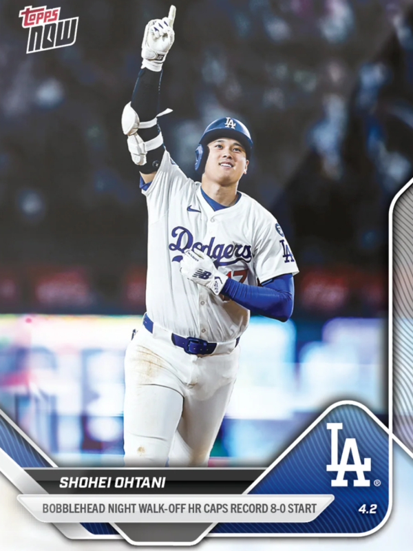 Topps Now Shohei Ohtani 球員卡 ohtani 大谷翔平