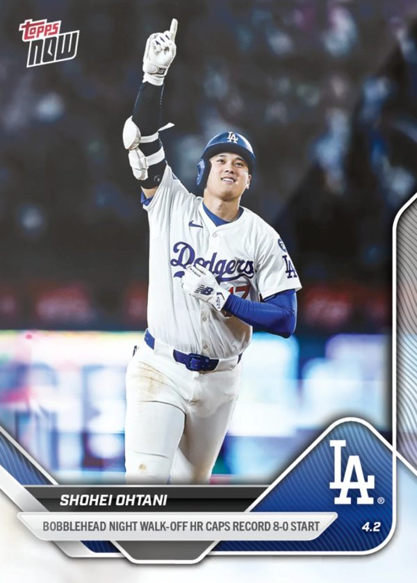 Topps Now Shohei Ohtani 球員卡 ohtani 大谷翔平
