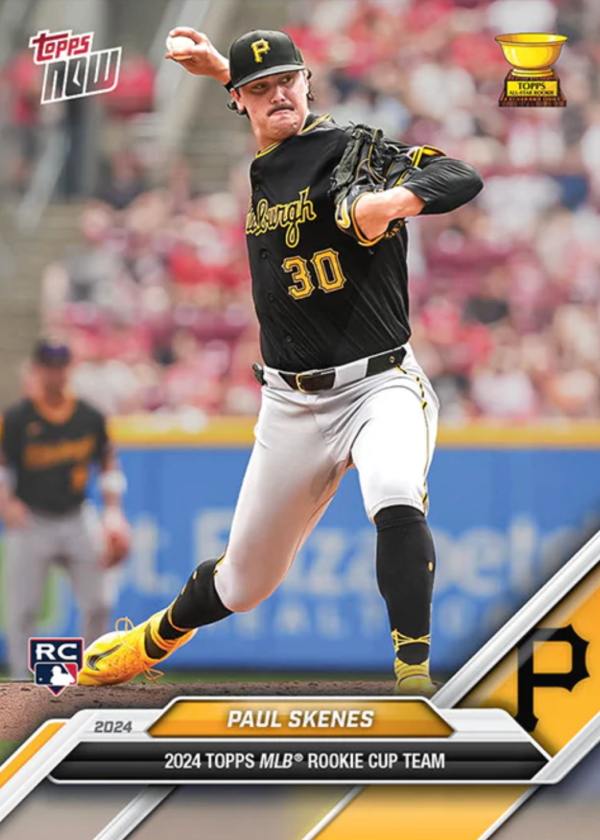 Topps Now paul skenes 球員卡