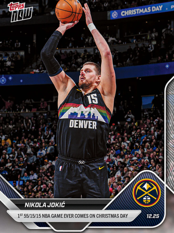 Nikola Jokic - 2025-26 Topps Now NBA #166