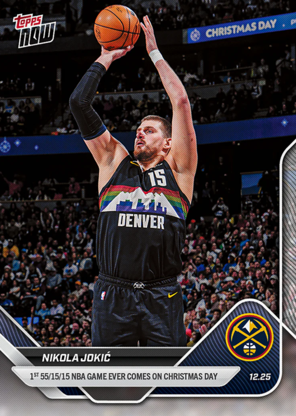 Nikola Jokic - 2025-26 Topps Now NBA #166