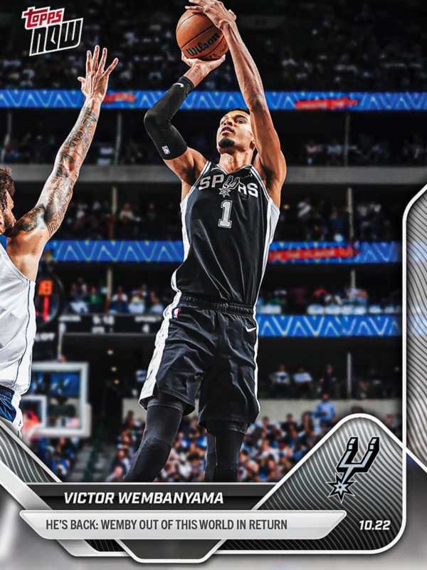 Victor Wembanyama - 2025-26 Topps NOW NBA