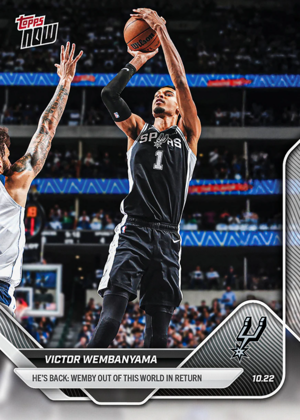 Victor Wembanyama - 2025-26 Topps NOW NBA