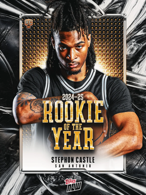 Stephon Castle - 2025 Topps Now Basketball 最佳新秀