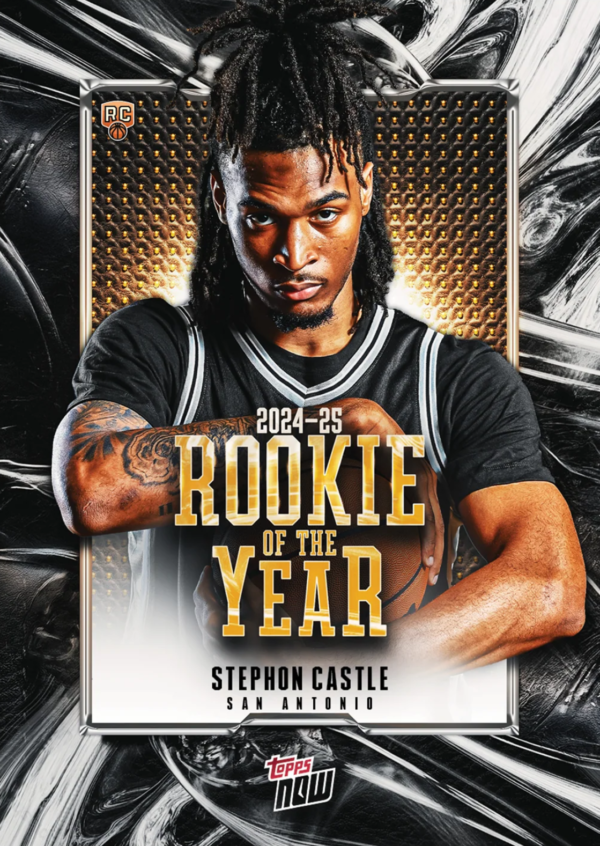 Stephon Castle - 2025 Topps Now Basketball 最佳新秀