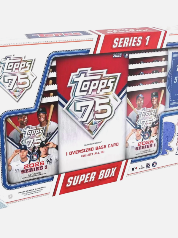 2026 Topps Series 1 Baseball Super Box