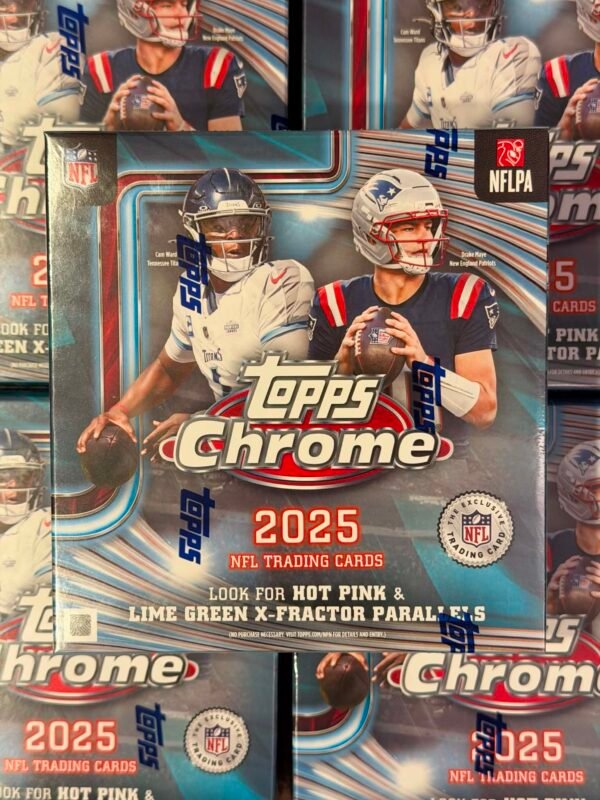 2025 Topps Chrome Football Mega Box NFL