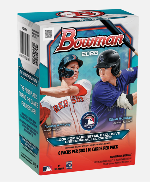 2026 Bowman Baseball - Value Box Blaster Box