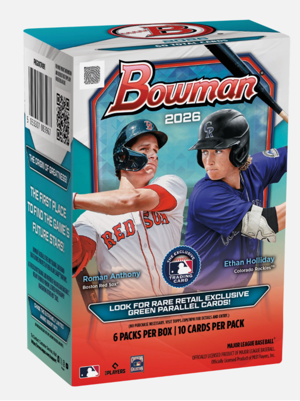 2026 Bowman Baseball - Value Box Blaster Box