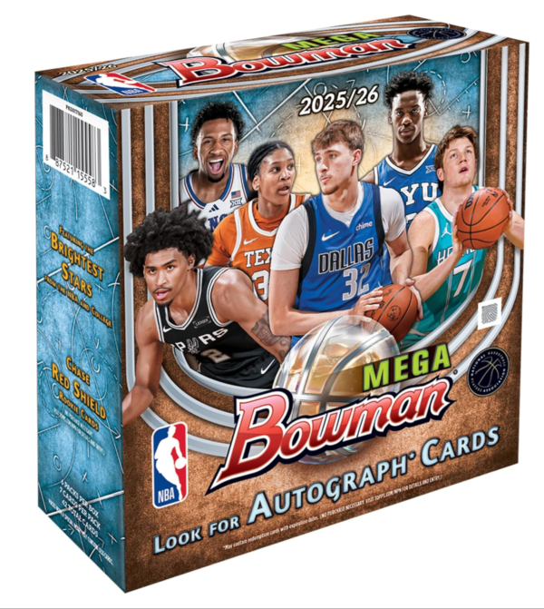 2025-26 Bowman Basketball - Mega Box
