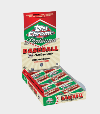 2025 Topps Chrome Platinum Baseball Hobby Box
